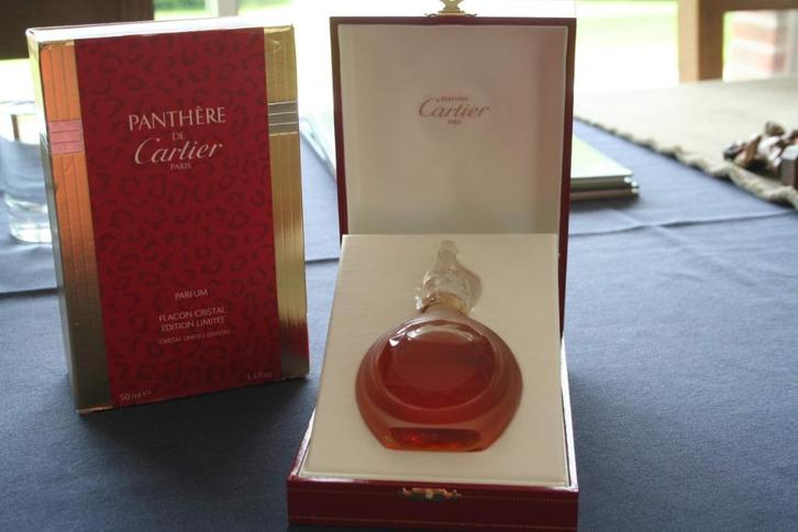 Exclusif Vintage Cartier Panthère Parfum 50 ml édit. limitée, Sieraden, Tassen en Uiterlijk, Uiterlijk | Parfum, Nieuw, Verzenden