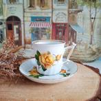 Hartporzellan Germany, kop en schotel, Antiek en Kunst, Antiek | Servies los, Ophalen of Verzenden