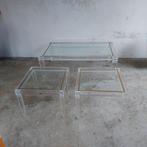 Set 3 x vintage design tafel by Fabian Art Rome (Italy), Ophalen