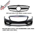 C63 VOORBUMPER | C205 W205 A205 S205 | 2014-2018 | C63 black, Ophalen of Verzenden