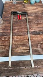 Twee gebruikte lijmtangen 1000x120 mm, Doe-het-zelf en Verbouw, Gereedschap | Handgereedschap, Ophalen, Gebruikt