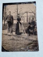57) TINTYPE CABINET FOTO MEVR. D. LOKKER RIDDERKERK, Gebruikt, Foto, Ophalen of Verzenden, Voor 1940