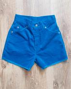 Vintage 70s Levis corduroy shorts, Kort, Blauw, Ophalen of Verzenden, Zo goed als nieuw