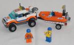 Lego City 60012 Coast Guard 4x4 & Duikersboot, Complete set, Gebruikt, Ophalen of Verzenden, Lego