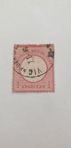 5928 deutsches reich post 1872 1 groschen, Verzenden, BRD