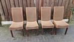 Loom Lloyd originele stoelen 4x, Huis en Inrichting, Stoelen, Ophalen, Gebruikt, Bruin, Riet of Rotan