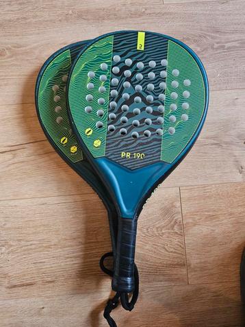 2x Kuikma PR 190 Padel Rackets beschikbaar voor biedingen