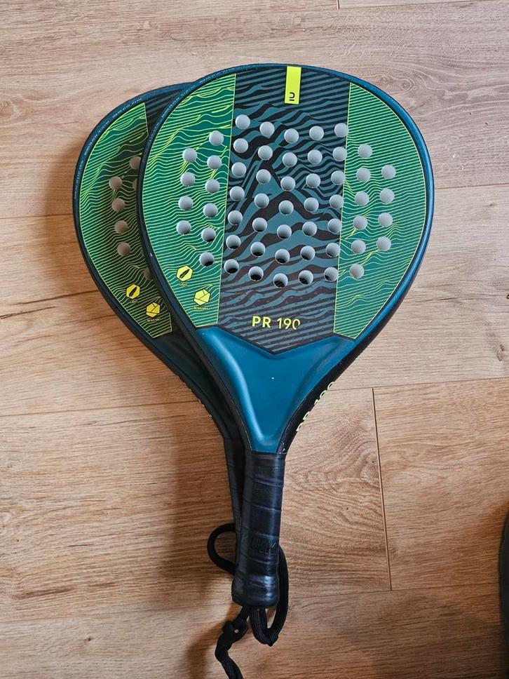2x Kuikma PR 190 Padel Rackets, Sport en Fitness, Padel, Zo goed als nieuw, Padelracket, Ophalen of Verzenden