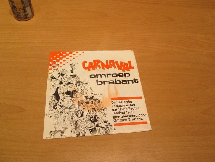Omroep Brabant - Carnaval, de beste vier liedjes van 1980, Cd's en Dvd's, Vinyl Singles, Gebruikt, Pop, Ophalen of Verzenden