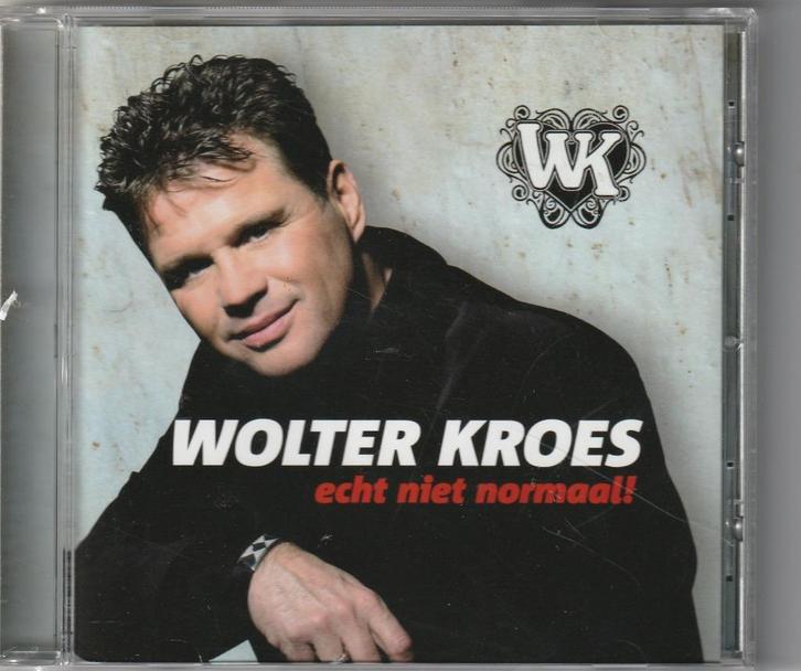 Wolter Kroes - Echt niet normaal, Cd's en Dvd's, Cd's | Nederlandstalig, Gebruikt, Levenslied of Smartlap, Ophalen of Verzenden