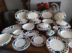 Antiek eetservies Societe Ceramique serie Boerenbont 418, Antiek en Kunst, Antiek | Servies los, Ophalen