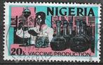 Nigeria 1973 - Yvert 291A - Vaccin produktie (ST), Postzegels en Munten, Postzegels | Afrika, Ophalen, Nigeria, Gestempeld