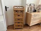 Grote rotan ladekast, Huis en Inrichting, Kasten | Ladekasten, Ophalen, 5 laden of meer, Zo goed als nieuw, Minder dan 100 cm