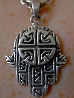 Zilveren 925 zilver kettinghanger van hamza hand Fatima hand, Sieraden, Tassen en Uiterlijk, Kettinghangers, Nieuw, Zilver, Kruis of Symbool