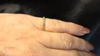 Gouden Vintage ring champagne diamant.Ca: 0.20 ct.2026/12, ., Ophalen of Verzenden, ., Met edelsteen