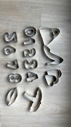 Uitsteekvormpjes koekjes bakken cijfers, Ophalen of Verzenden, Taarten of Cupcakes, Versiering