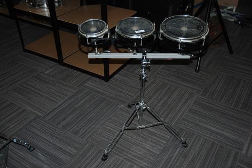 Set rototoms op standaard   6, 8 en 10 inch    <25250532>, Muziek en Instrumenten, Instrumenten | Onderdelen, Gebruikt, Drums of Percussie