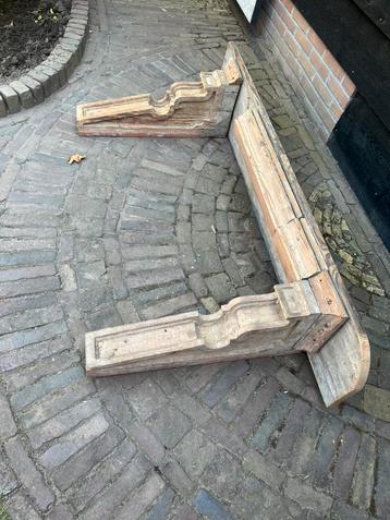 Antieke france hout schouw beschikbaar voor biedingen