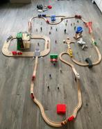 Treinbaan, Kinderen en Baby's, Speelgoed | Houten speelgoed, Ophalen, Zo goed als nieuw