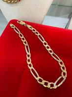 Prachtige 14 karaats gouden figaro armband, Ophalen of Verzenden, Goud