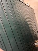 Automatische Garagedeur compleet Donker groen 211.5H 232B, Ophalen, Gebruikt, 120 cm of meer, Garagedeur