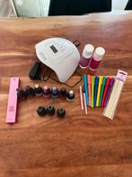 Complete gellak set, Ophalen of Verzenden, Zo goed als nieuw, Handen en Nagels, Toebehoren