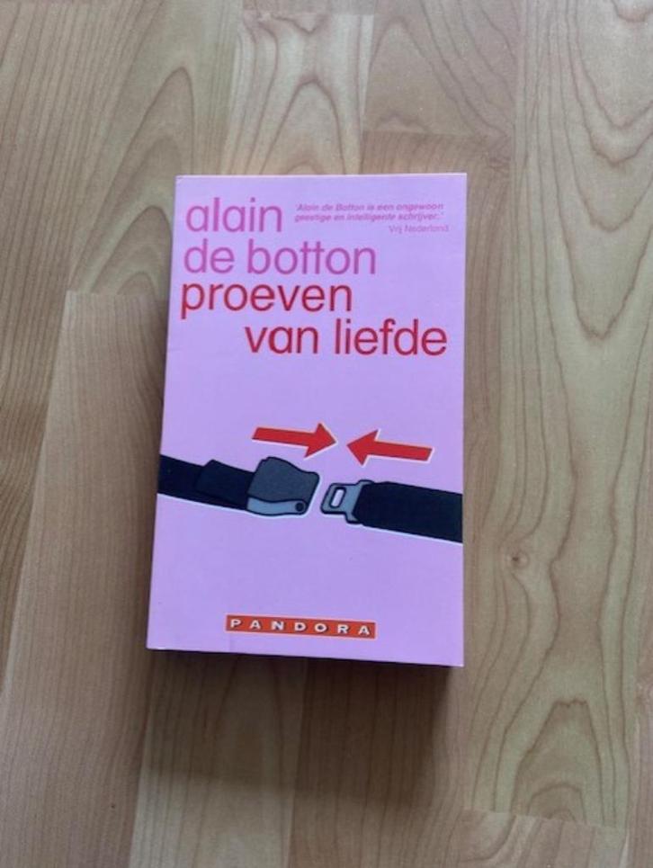 Proeven van Liefde - Alain de botton, Boeken, Romans, Zo goed als nieuw, Ophalen of Verzenden