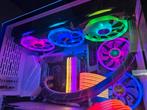 Corsair QL120 RGB computerkoeler fans ventilator. Totaal 9., Computers en Software, Computerkoelers, Ophalen of Verzenden, Zo goed als nieuw