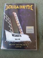 Dvd Megadeth Rust in  peace Live, Alle leeftijden, Ophalen of Verzenden, Muziek en Concerten, Zo goed als nieuw