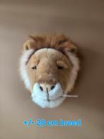 Pluche leeuwenkop, Ophalen of Verzenden, Zo goed als nieuw, Wanddecoratie