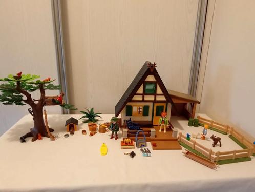 Playmobil 4207 boswachters huis compleet, Kinderen en Baby's, Speelgoed | Playmobil, Gebruikt, Complete set, Ophalen of Verzenden