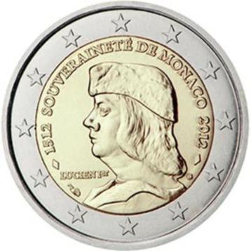 2 euro Monaco 2012 - Lucien (UNC) beschikbaar voor biedingen