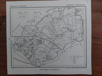 42 / Slochteren Kolham Schildmeer Litho uit 1867 J. Kuyper beschikbaar voor biedingen