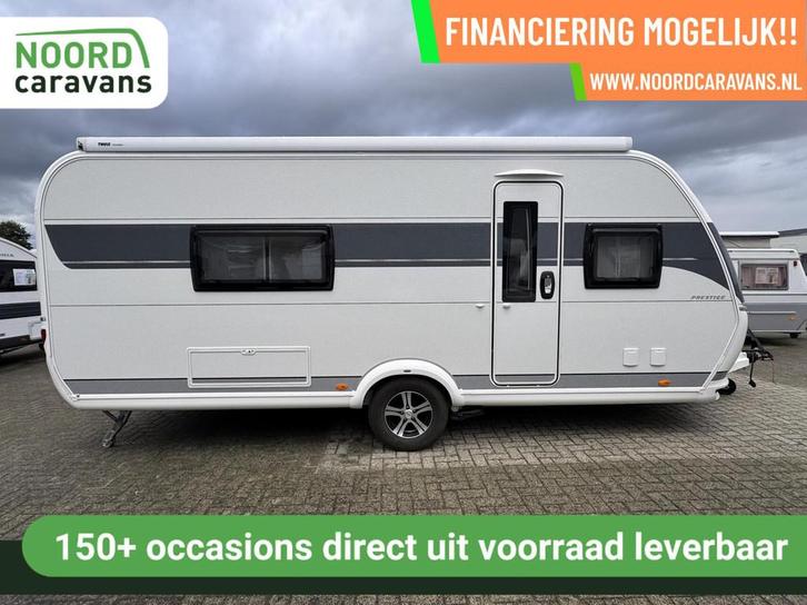 Hobby PRESTIGE 560 WLU, ENKELE BEDDEN, MOVER,BADKAMER/DOUCHE, Caravans en Kamperen, Caravans, Bedrijf, tot en met 4, 1250 - 1500 kg
