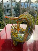 Murano handgemaakte glasobject/ zwaan retro vintage, Ophalen of Verzenden