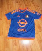 Mooi blauw Feijenoord shirt mt 160 12/13 jr Adidas (Kuijt 7), Adidas, Jongen of Meisje, Ophalen of Verzenden, Zo goed als nieuw