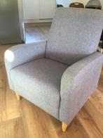 Mooie lichtgrijze fauteuille, Ophalen, Gebruikt, Minder dan 75 cm, 50 tot 75 cm