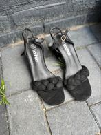 Zomer sandalen | Maat 37, Zo goed als nieuw, Boohoo, Zwart, Sandalen of Muiltjes