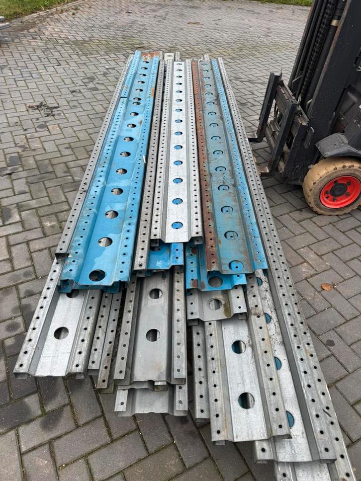 80m2 entresolvloer, verdiepingsvloer, mezzanine, Doe-het-zelf en Verbouw, Metalen, Zo goed als nieuw, Ophalen