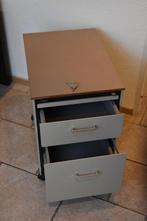 Gispen Ladekast, Ophalen, Minder dan 50 cm, Gebruikt, 1 of 2 laden