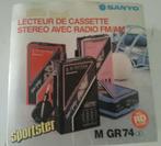Sanyo MGR74 portable radio/cassettespeler n.o.s., Audio, Tv en Foto, Walkmans, Discmans en Minidiscspelers, Ophalen of Verzenden