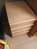 Ladekast met 4 lades, Doe-het-zelf en Verbouw, Platen en Panelen, Ophalen, Gebruikt, Hout, 20 tot 50 mm