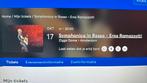 Symphonica in Rosso - Eros Ramazzotti - 17 okt 2025, Tickets en Kaartjes, Twee personen, Oktober