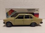 oude Bburago 1:24 Fiat 131 Mirafiori groen 1978, Hobby en Vrije tijd, Modelauto's | 1:24, Ophalen of Verzenden, Zo goed als nieuw
