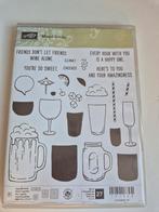 Stampin Up, Mixed Drinks, 141928, Ophalen of Verzenden, Gebruikt, Clearstamp