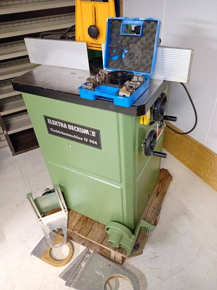 Elektra Beckum Freesmachine houtbewerking Model TF4, Doe-het-zelf en Verbouw, Gereedschap | Freesmachines, Zo goed als nieuw, Elektrisch