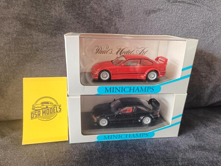 1:43 BMW M3 GTR, Hobby en Vrije tijd, Modelauto's | 1:43, Nieuw, Auto, MiniChamps, Ophalen of Verzenden