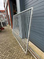 Hekken 254 & 345 x 200 cm hoog, Tuin en Terras, Ophalen, Gebruikt, Spijlenhekwerk, Hugo