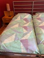 Gratis af te halen: 2x 1-persoons bedden + toebehoren, Huis en Inrichting, Slaapkamer | Bedden, Gebruikt, 90 cm, Ophalen of Verzenden