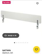 Bedrand IKEA NATTAPA, Kinderen en Baby's, Kinderkamer | Bedden, Ophalen, Minder dan 140 cm, Minder dan 70 cm